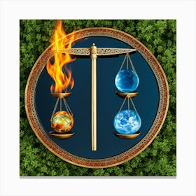 Balance Of The World Canvas Print