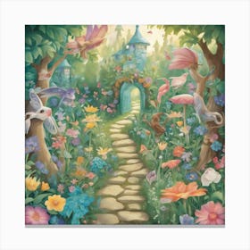 Fairy Garden 7 Canvas Print