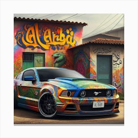 Mustang Gt Canvas Print