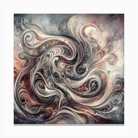 Abstract Image Of Lilith Canvas Print