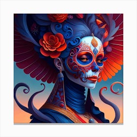 Day Of The Dead 05 Canvas Print