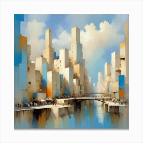 Cityscape 4 Canvas Print