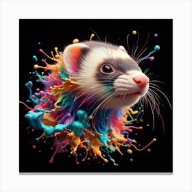 Ferret 1 Canvas Print