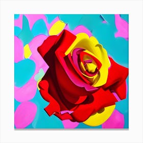 Red Rose Canvas Print