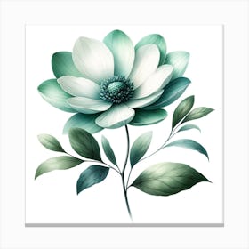 Watercolor Flower 2 Canvas Print