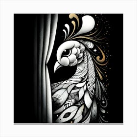 Peacock 20 Canvas Print