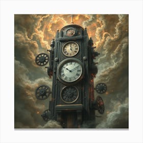 Clock Tower Canvas Print