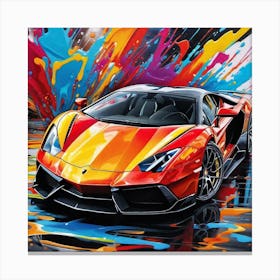 Lamborghini 157 Canvas Print