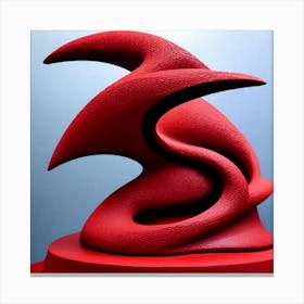 Abstract Sculpture 17 Canvas Print