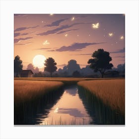 Sunset Canvas Print