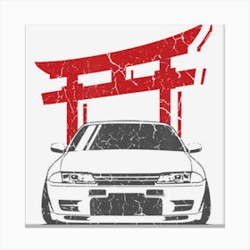 Retro R32 Jdm Tuning Canvas Print