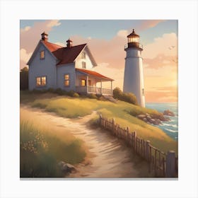 Lighthouse 6 Canvas Print