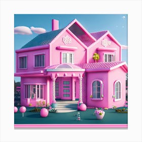 Barbie Dream House (317) Canvas Print