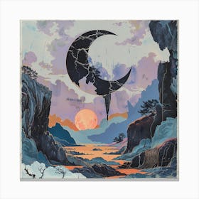 'The Moon And The Stars' 1 Canvas Print