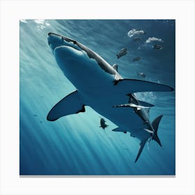 Great White Shark 4 Canvas Print