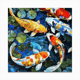 Koi Fish 2 Canvas Print