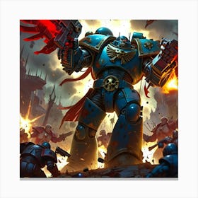 Warhammer 40k 10 Canvas Print