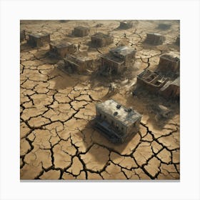 Arid Landscape 17 Canvas Print