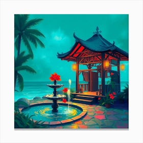 Chinese Pagoda 3 Canvas Print