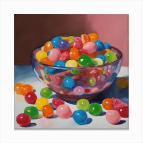 Candy Bowl Canvas Print