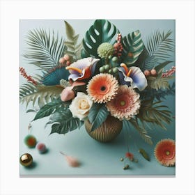 Jungle Bouquet 6 Canvas Print