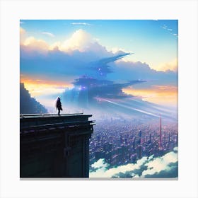 Cityscape 4 Canvas Print