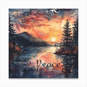 Peace 1 Canvas Print