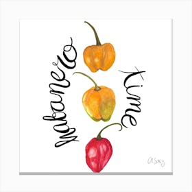 Habanero Time 1 Canvas Print