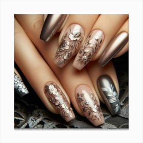 Nail Art 2 Canvas Print