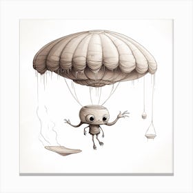 Parachute Canvas Print