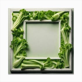 Frame Of Celery 2 Canvas Print