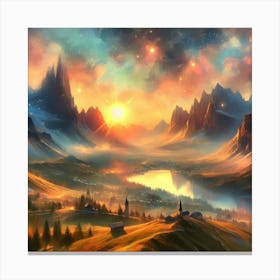 Enchanted Horizon 12 Canvas Print