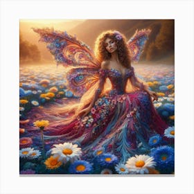 Fairy at dawn  Canvas Print