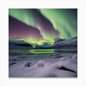 Aurora Borealis Canvas Print