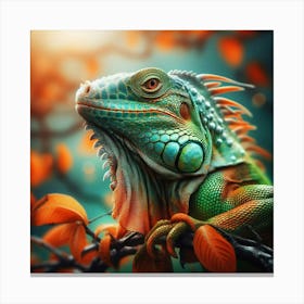 Iguana Canvas Print