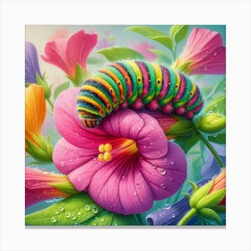 Caterpillar Canvas Print