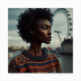 London Eye Canvas Print
