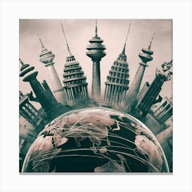 Towers Of The Future Canvas Print