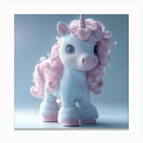 Sparkling Unicorn Canvas Print