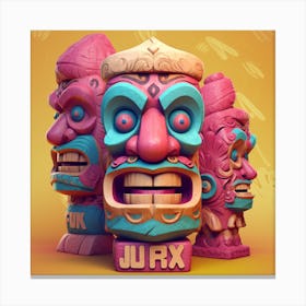 Totem Canvas Print