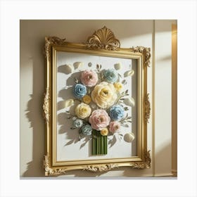 Bouquet Of Flowers Canvas Print