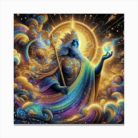 Lord Of The Oceans Canvas Print