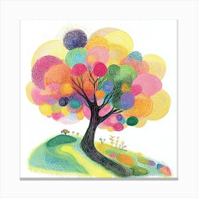 Csgboss Envision A Vibrant Surreal Childrens Book Illustration 2 Canvas Print