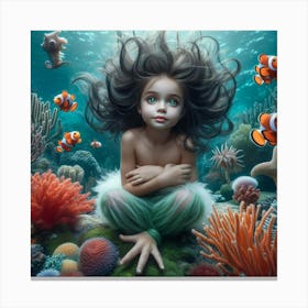 Mermaid 56 Canvas Print