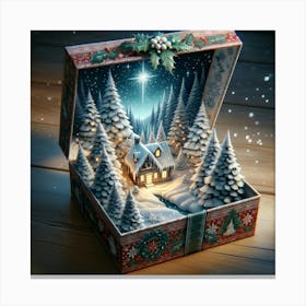 Gift Box 2 Canvas Print