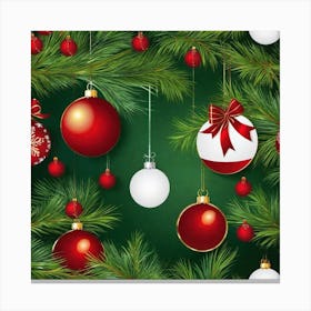 Christmas Tree 19 Canvas Print