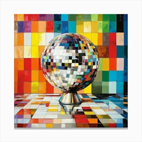 Disco Ball Art 27 Canvas Print