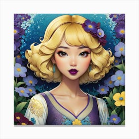 Fairytale Princess Canvas Print