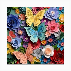 Paper Art 2 Canvas Print