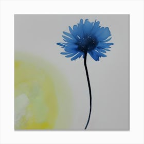 Blue Flower Canvas Print